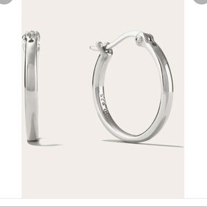 Sterling Silver Hoops